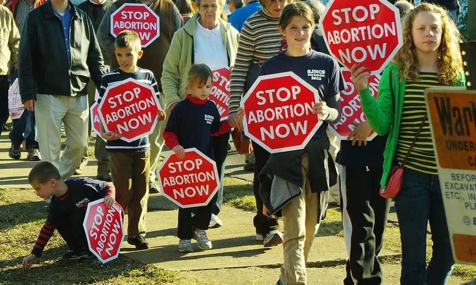 abortion protest