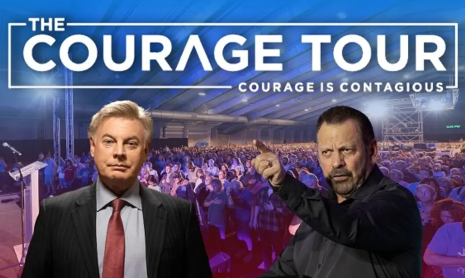 Courage Tour promotional image