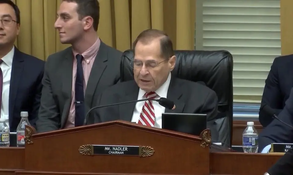 Jerry Nadler at a podium