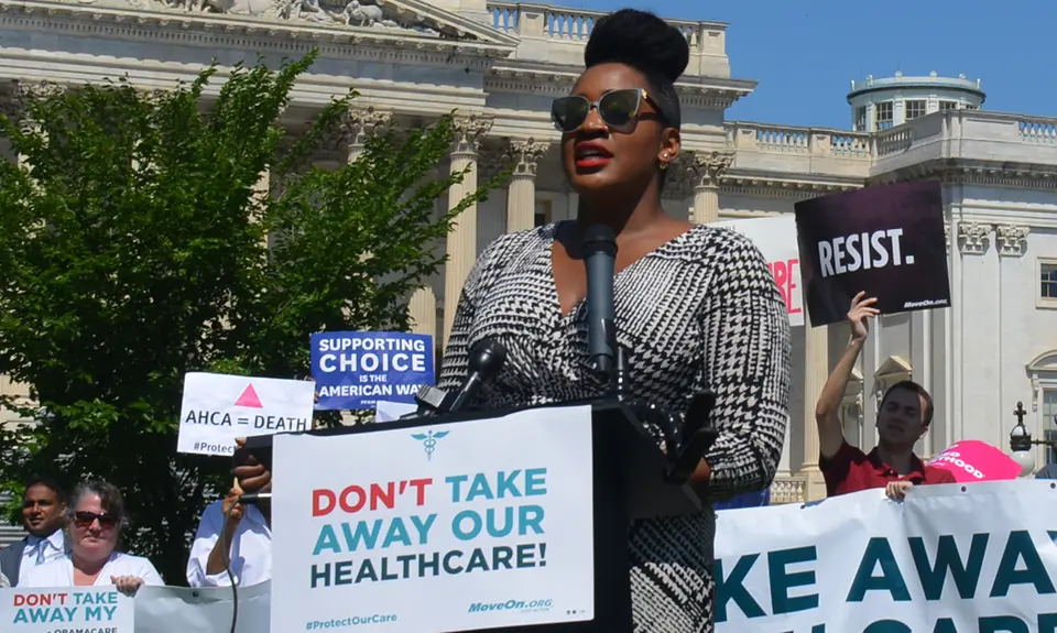 Affordable Care Act rally