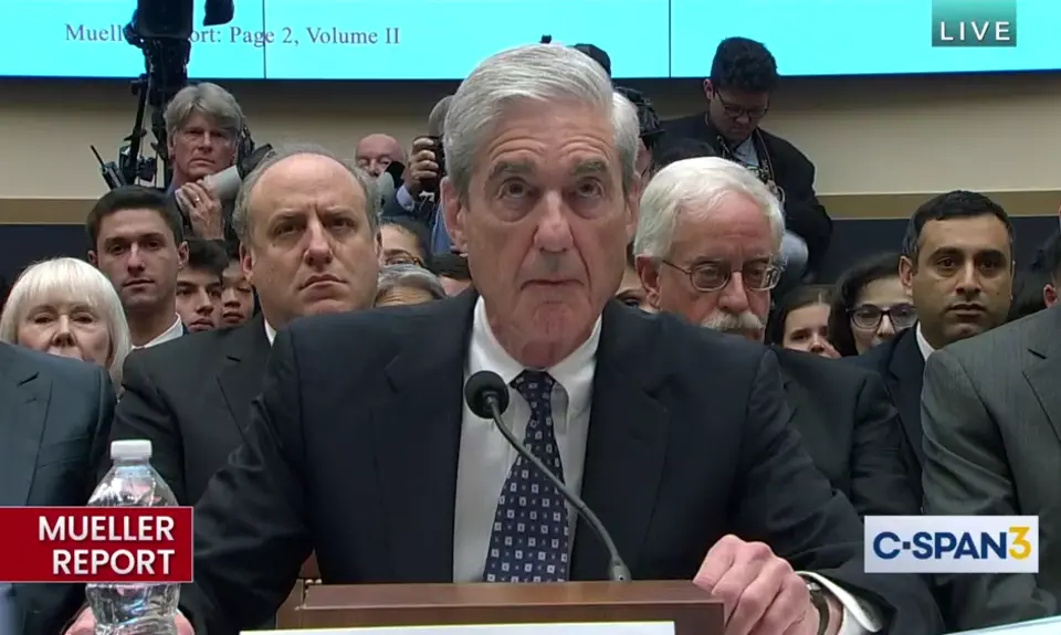 Robert Mueller testifies during a House Judiciary Committee Hearing