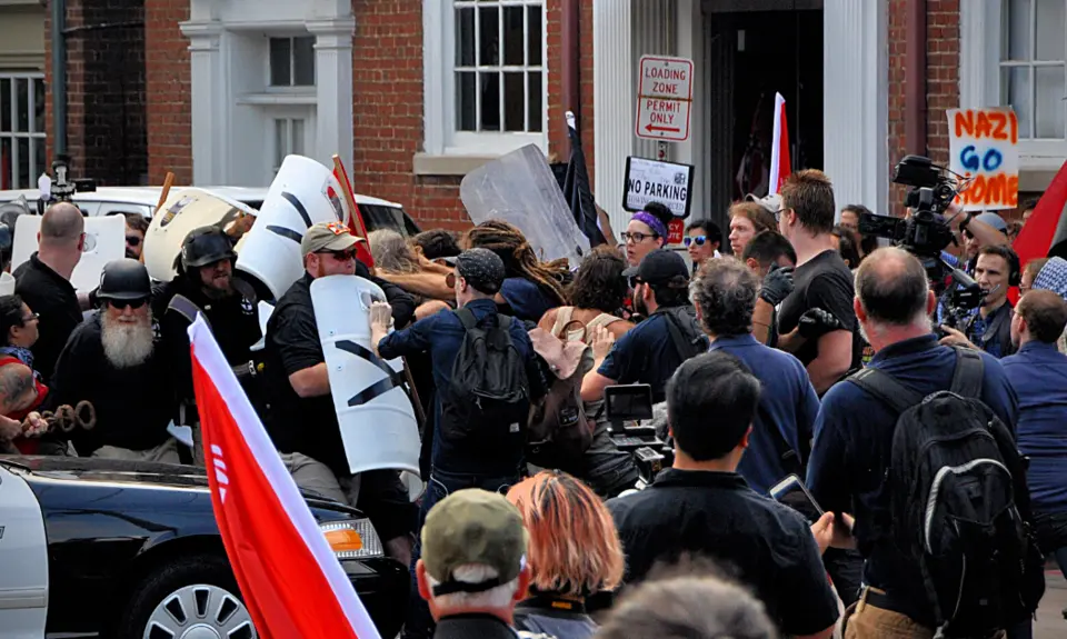 Charlottesville “Unite the Right” Rally in August 2017