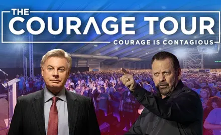 Courage Tour promotional image