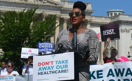 Affordable Care Act rally