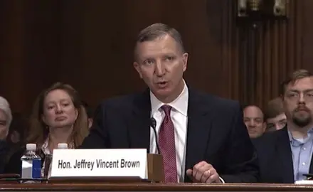 Justice Jeffrey Vincent “Jeff” Brown