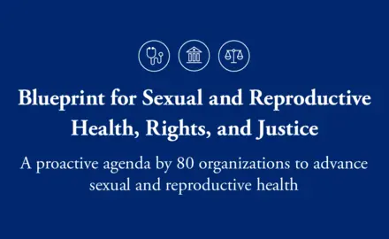 The Blueprint for Sexual and Reproductive Health, Rights, and Justice, a proactive agenda by 80 organizations to advance sexual and reproductive health