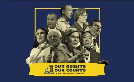 Our Rights Our Courts presidential forum