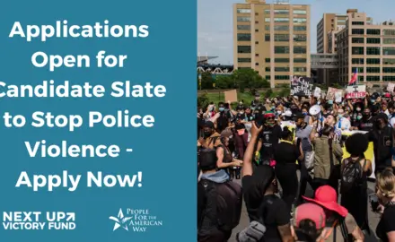 Applications Open for Candidate Slate to Stop Police Violence - Apply Now!