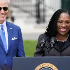 President Biden with Supreme Court Justice Jackson