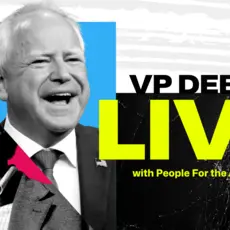 VP Debate LIve with People For the American Way