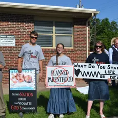 anti-abortion protest