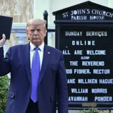 Donald Trump with Bible