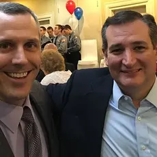 Matt Schaefer With Ted Cruz