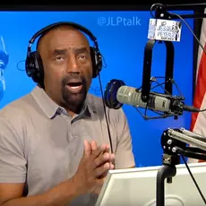 Jesse Lee Peterson on his radio show.