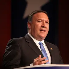 Mike Pompeo speaking at the Values Voter Summit