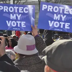 voting rights rally