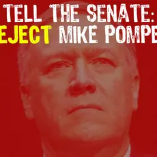 Reject Mike Pompeo