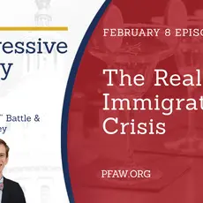 The Progressive Happy Hour with hosts Christin "Cici" Battle, February 8 episode: The Real Immigration Crisis