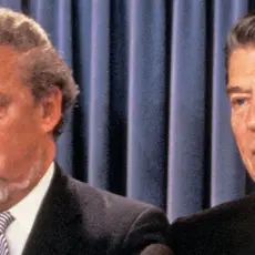 Robert Bork and Ronald Reagan