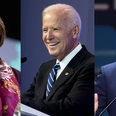 Amy Klobuchar, Joe Biden, and John Delaney