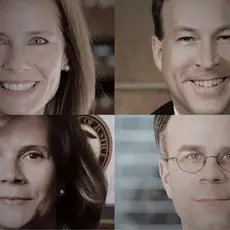 Amy Coney Barrett, Michael Brennan, Amy St. Eve, and Michael Scudder