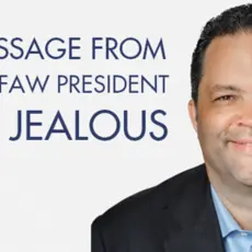 A message from new PFAW president Ben Jealous