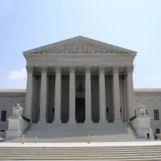 Exterior photo of the US Supreme Court building